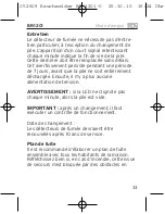 Preview for 33 page of brennenstuhl BR 1201 Operating Instructions Manual