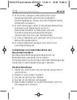 Preview for 6 page of brennenstuhl BR 8221 Operating Instructions Manual