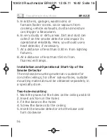 Preview for 16 page of brennenstuhl BR 8221 Operating Instructions Manual