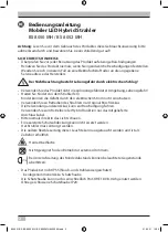 Preview for 2 page of brennenstuhl BS 8050 MH Operating Instructions Manual