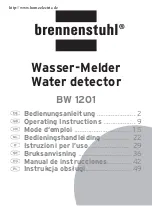 Preview for 1 page of brennenstuhl BW 1201 Operating Instructions Manual