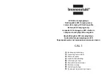 Preview for 1 page of brennenstuhl CAL 1 Operating Instructions Manual