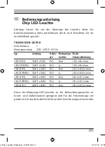 Предварительный просмотр 3 страницы brennenstuhl Chip LED L CN 110 IP65 Operating Instructions Manual