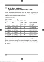 Предварительный просмотр 38 страницы brennenstuhl Chip LED L CN 110 IP65 Operating Instructions Manual