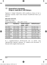 Предварительный просмотр 48 страницы brennenstuhl Chip LED L CN 110 IP65 Operating Instructions Manual