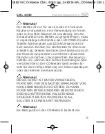 Preview for 5 page of brennenstuhl CM L 4050 Directions For Use Manual