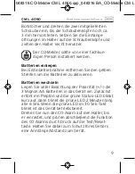 Preview for 9 page of brennenstuhl CM L 4050 Directions For Use Manual