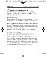 Предварительный просмотр 11 страницы brennenstuhl CM L 4050 Directions For Use Manual