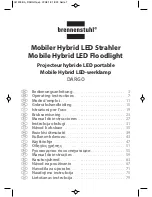 Preview for 1 page of brennenstuhl DARGO 3000 MH Operating Instructions Manual