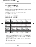 Preview for 3 page of brennenstuhl DARGO 3000 MH Operating Instructions Manual