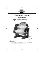 Предварительный просмотр 1 страницы brennenstuhl FL-18-110 Operating Instructions Manual