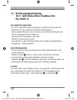 Preview for 2 page of brennenstuhl HL 0400 A Operating Instructions Manual