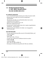 Preview for 2 page of brennenstuhl HL DA 40 MH DE 4113 Operating Instructions Manual