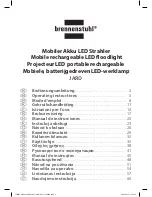 Preview for 1 page of brennenstuhl JARO 1000 MA Operating Instructions Manual