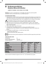 Предварительный просмотр 2 страницы brennenstuhl JARO 1010 MA Operating Instructions Manual