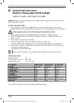 Предварительный просмотр 6 страницы brennenstuhl JARO 1010 MA Operating Instructions Manual