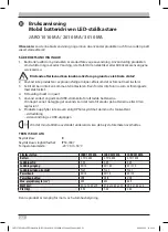 Предварительный просмотр 22 страницы brennenstuhl JARO 1010 MA Operating Instructions Manual