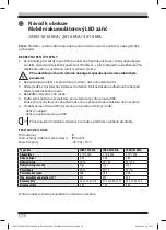 Предварительный просмотр 34 страницы brennenstuhl JARO 1010 MA Operating Instructions Manual