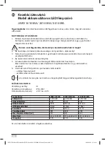 Предварительный просмотр 38 страницы brennenstuhl JARO 1010 MA Operating Instructions Manual