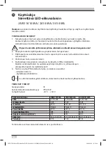 Предварительный просмотр 50 страницы brennenstuhl JARO 1010 MA Operating Instructions Manual