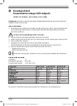 Предварительный просмотр 62 страницы brennenstuhl JARO 1010 MA Operating Instructions Manual