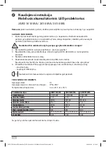 Предварительный просмотр 74 страницы brennenstuhl JARO 1010 MA Operating Instructions Manual