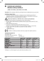 Предварительный просмотр 78 страницы brennenstuhl JARO 1010 MA Operating Instructions Manual