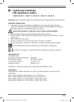 Preview for 61 page of brennenstuhl JARO 2050 T Operating Instructions Manual