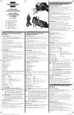 brennenstuhl KL 250AF Operating Instructions предпросмотр