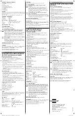 Предварительный просмотр 2 страницы brennenstuhl KL 250AF Operating Instructions