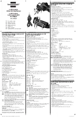 Предварительный просмотр 3 страницы brennenstuhl KL 250AF Operating Instructions