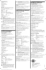 Предварительный просмотр 4 страницы brennenstuhl KL 250AF Operating Instructions