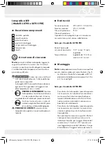 Предварительный просмотр 19 страницы brennenstuhl L2705 Operation And Safety Notes