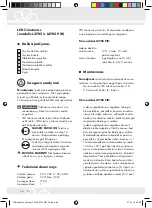 Предварительный просмотр 64 страницы brennenstuhl L2705 Operation And Safety Notes