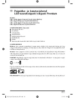 Preview for 63 page of brennenstuhl LED spotlight Premium City SV5405 IP44 Installation And Operating Instructions Manual