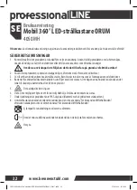 Предварительный просмотр 32 страницы brennenstuhl LGSPS120350EP Operating Instructions Manual