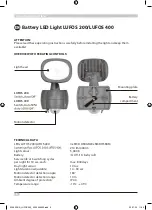 Предварительный просмотр 8 страницы brennenstuhl LUFOS 200 Operating Instructions Manual