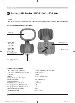 Предварительный просмотр 16 страницы brennenstuhl LUFOS 200 Operating Instructions Manual