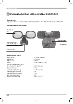 Предварительный просмотр 64 страницы brennenstuhl LUFOS 420 Operating Instructions Manual