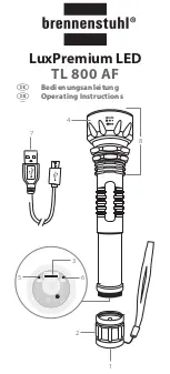 Предварительный просмотр 1 страницы brennenstuhl LuxPremium LED User Manual