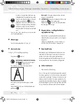 Preview for 45 page of brennenstuhl MB 110 Assembly, Operating And Safety Instructions