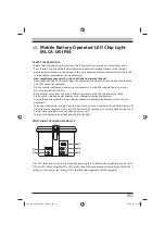 Preview for 5 page of brennenstuhl ML 130 IP54 Operating Instructions Manual