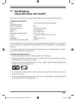 Предварительный просмотр 11 страницы brennenstuhl ML CN 110 V2 IP65 Operating Instructions Manual