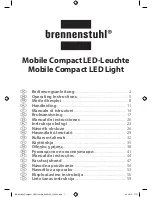 brennenstuhl ML CN 130 1S IP 54 Operating Instructions Manual preview
