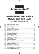 brennenstuhl ML DN 2405 IP 44 Operating Instructions Manual preview