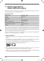 Preview for 2 page of brennenstuhl ML DN 2405 IP 44 Operating Instructions Manual