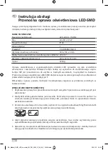 Preview for 16 page of brennenstuhl ML DN 2405 IP 44 Operating Instructions Manual