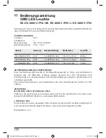 Preview for 2 page of brennenstuhl ML DN 2806 S IP54 Operating Instructions Manual