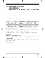 Preview for 5 page of brennenstuhl ML DN 2806 S IP54 Operating Instructions Manual