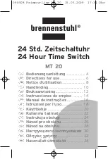 brennenstuhl MT 20 Directions For Use Manual preview